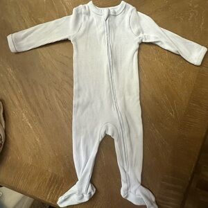 Soft Sky Blue Kids Footie